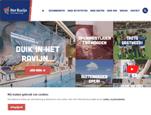 Tablet Screenshot of hetravijn.nl